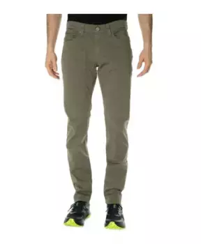 Брюки узкого кроя с пятью карманами Jeckerson, зеленый