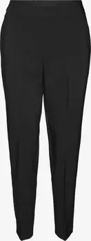 Брюки узкого кроя со складками Vero Moda MIRA, черный