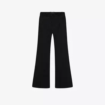 Брюки узкого кроя Tafira из эластичного хлопка со средней посадкой Joseph, черный