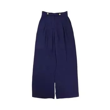 Брюки Valentino Mid Rise Flare Pants 'Cobalt Blue', синий