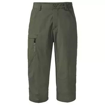 Брюки VAUDE Farley Capri II 3/4, зеленый