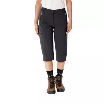Брюки VAUDE Farley Stretch Capri III, черный