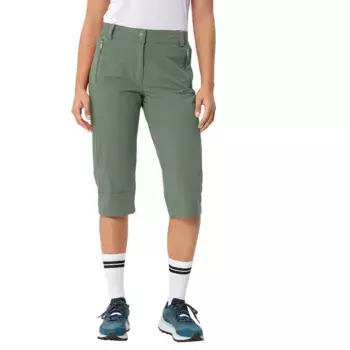 Брюки VAUDE Farley Stretch III 3/4, зеленый