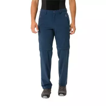 Брюки VAUDE Farley Stretch Zip Off II, синий