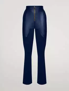 Брюки Vegan Body Lines Wolford, темно-синий