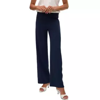 Брюки Vero Moda Berlin Wide Leg Fit Panel, синий
