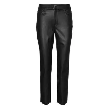 Брюки Vero Moda Brenda Straight Fit High Waist, черный