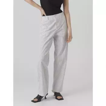 Брюки Vero Moda Carly Mr Stripe, серый