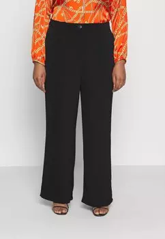 Брюки Vero Moda, черный Vmlunadesi Wide Solid Pant, черный