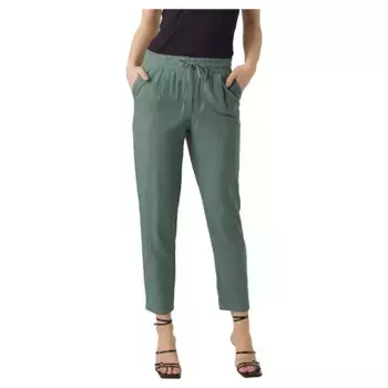 Брюки Vero Moda Jesmilo Ankle, зеленый