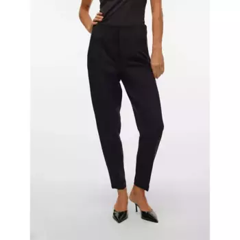 Брюки Vero Moda Lina Tapered high waist, черный
