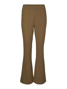 Брюки Vero Moda Lockere Stoffhose Stretch Flare Pants mit Schlag VMLIVA, коричневый
