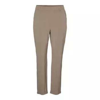 Брюки Vero Moda Maya Mone Loose Tailor, бежевый