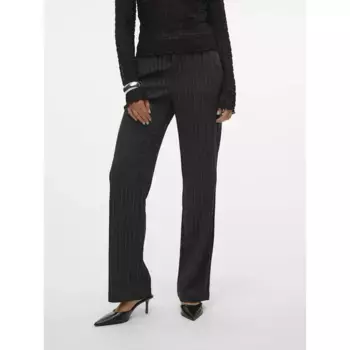 Брюки Vero Moda Maya My Straight Print, черный