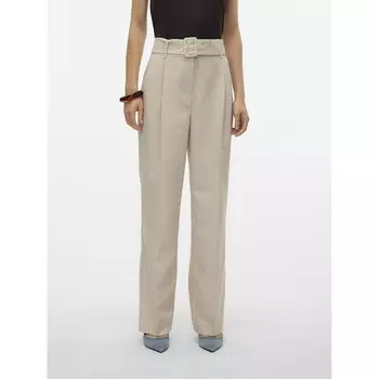 Брюки Vero Moda Nancy, бежевый