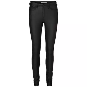 Брюки Vero Moda Seven Smooth Coated, черный