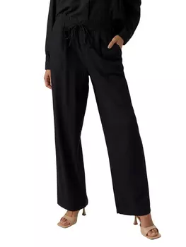Брюки Vero Moda Stoffhose / Chino VMJESMILO comfort/relaxed, черный