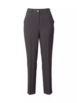 Брюки VERO MODA Tapered Pleated Pants VMINA, темно-серый