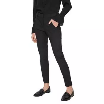Брюки Vero Moda Victoria Normal Waist Antifit Ankle, черный