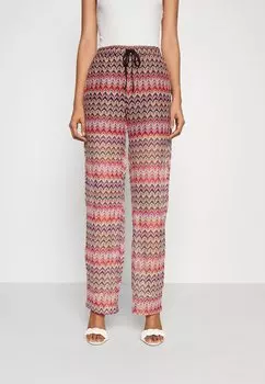 Брюки Vero Moda Vmdicte Wide Pant, горько-сладкий bon bon / темно-синий