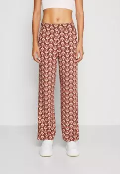 Брюки Vero Moda Vmeasy Wide Pant, красное дерево