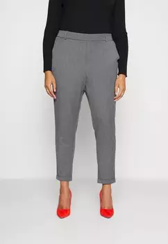 Брюки Vero Moda Vmmaya Loose Solid Pant, средний серый меланж
