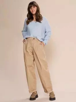 Брюки verona со складкой спереди MOS MOSH, цвет Sesame