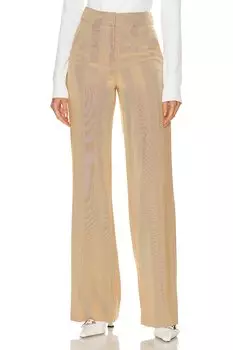 Брюки Veronica Beard Tonelli, кэмел
