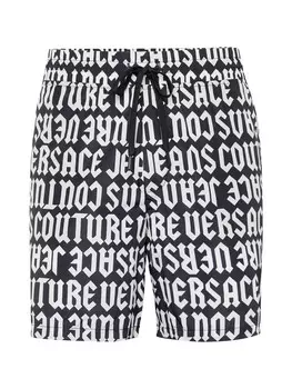 Брюки Versace Jeans Couture Loose fit Pants, черный