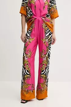 Брюки Versace Jeans Couture, розовый