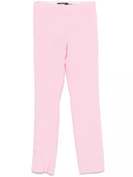 Брюки Versace по фигуре, розовый