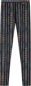 Брюки Versace Printed Pant 'Multicolor/Black', разноцветный