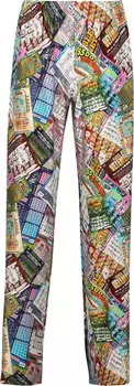 Брюки Vetements Lottery Fluid Pants 'Lottery', разноцветный