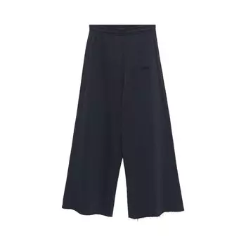 Брюки Vetements Wide Leg Track Pants Navy, синий