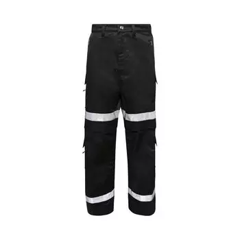 Брюки Vetements Workwear Pants 'Black', черный