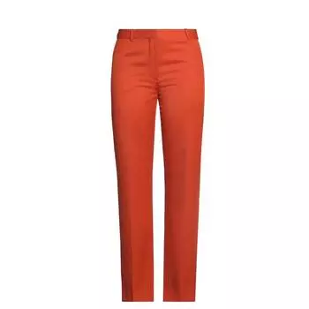 Брюки Victoria Beckham Casual, красно-коричневый