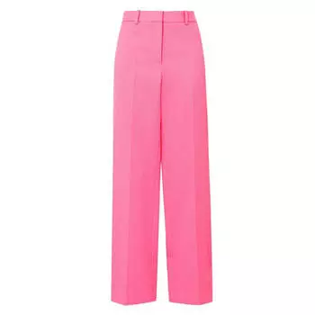 Брюки Victoria Beckham Casual, розовый