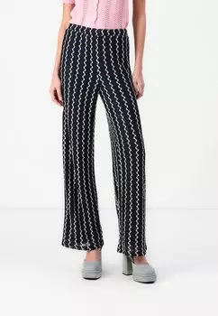 Брюки VIELLEN WIDE FIT PANTS VILA, темно-синий