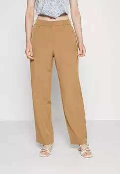 Брюки VIKAMMAS HW TAILORED VILA, коричневый