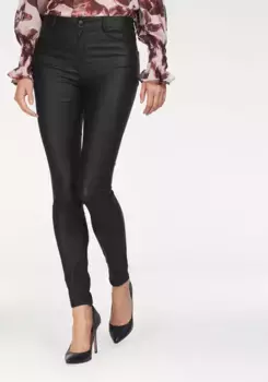 Брюки Vila стрейч "VICOMMIT", очень узкие, облегающие, черный