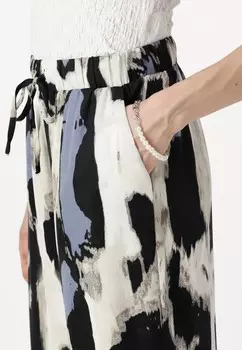 Брюки VIMALLI PANTS VILA, цвет Cloud Dancer/Bijou Blue