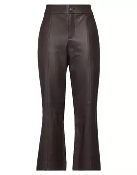 Брюки Vince, темно-коричневый