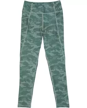 Брюки Vineyard Vines Printed Performance Leggings, цвет Camo Sage Olive