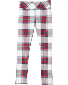 Брюки Vineyard Vines Tartan High-Waisted Leggings, цвет Tartan Marshmallow
