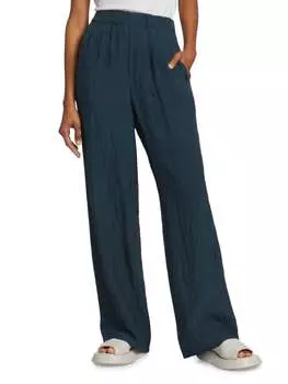 Брюки Virina Gauchere без застежки, синий