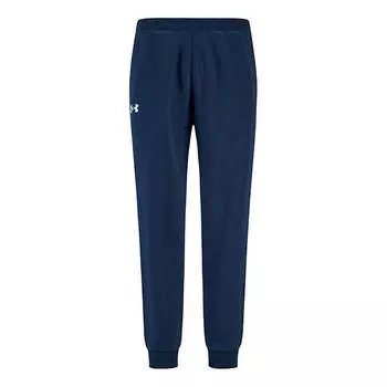 Брюки vital woven pants 'college blue' Under Armour, синий