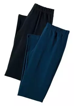 Брюки Vivance Active Jazzpants, цвет 1x marine, 1x schwarz