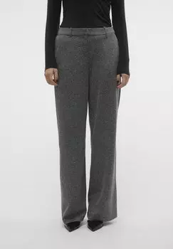 Брюки Vmalisa Loose Wide Vero Moda, цвет medium grey melange