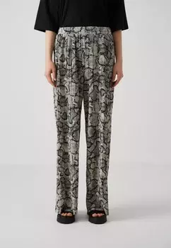 Брюки VMAURORA SNAKE WIDE Vero Moda, цвет black