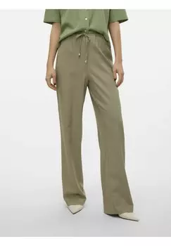 Брюки VMDINNA Vero Moda, зеленый